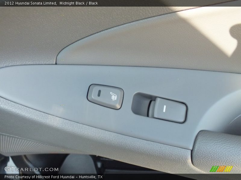 Midnight Black / Black 2012 Hyundai Sonata Limited