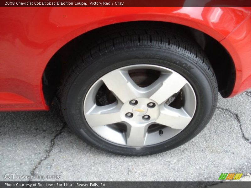 Victory Red / Gray 2008 Chevrolet Cobalt Special Edition Coupe