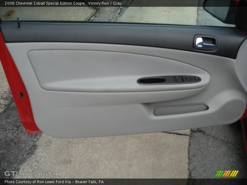 Victory Red / Gray 2008 Chevrolet Cobalt Special Edition Coupe