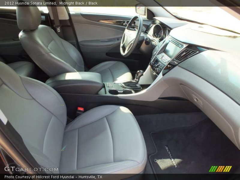 Midnight Black / Black 2012 Hyundai Sonata Limited