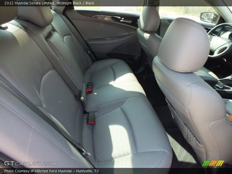Midnight Black / Black 2012 Hyundai Sonata Limited
