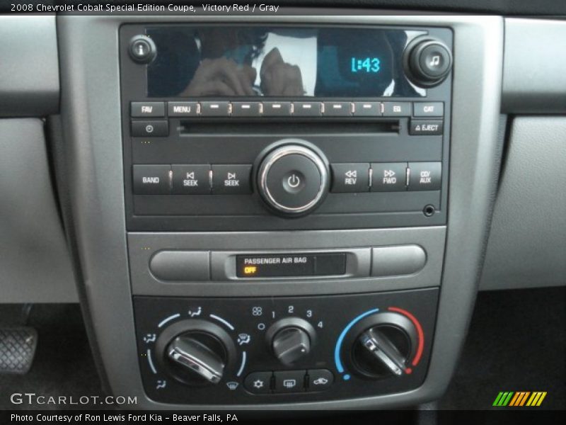 Victory Red / Gray 2008 Chevrolet Cobalt Special Edition Coupe