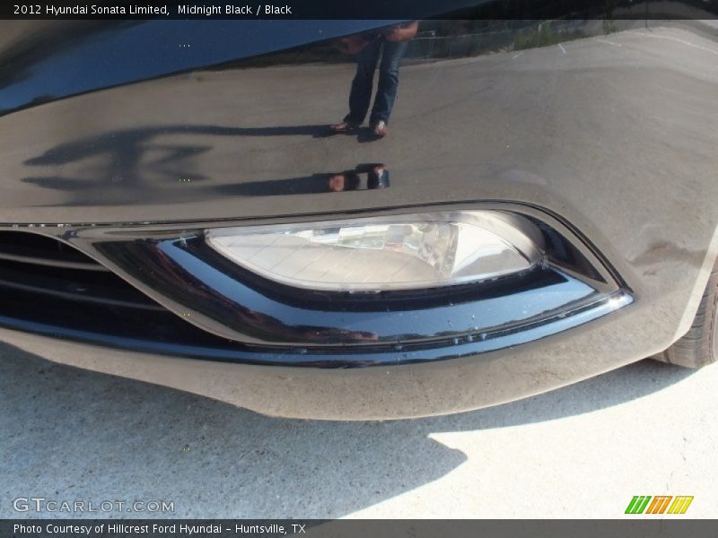 Midnight Black / Black 2012 Hyundai Sonata Limited