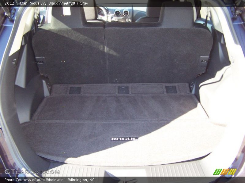 Black Amethyst / Gray 2012 Nissan Rogue SV