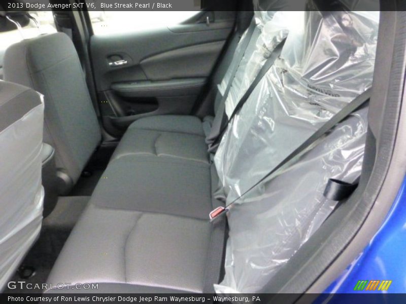Blue Streak Pearl / Black 2013 Dodge Avenger SXT V6
