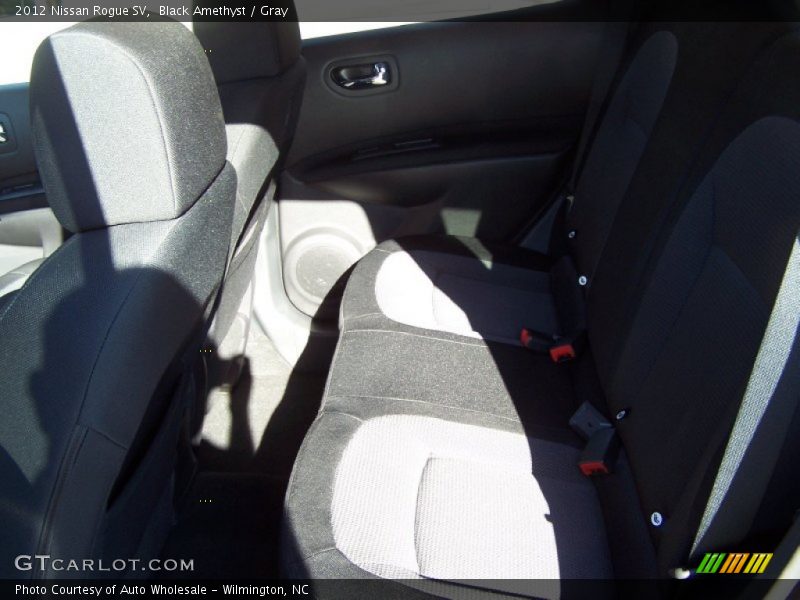 Black Amethyst / Gray 2012 Nissan Rogue SV
