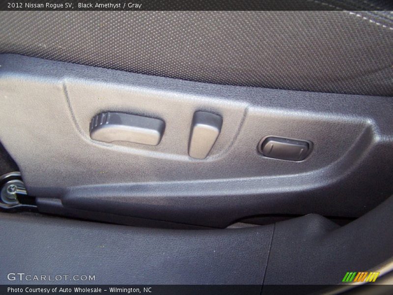 Black Amethyst / Gray 2012 Nissan Rogue SV
