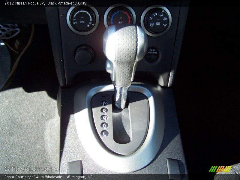 Black Amethyst / Gray 2012 Nissan Rogue SV