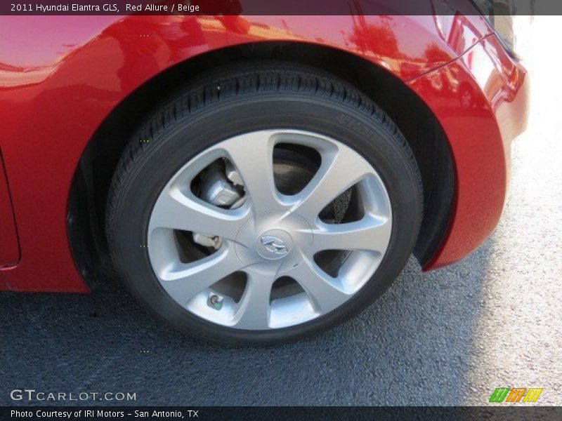 Red Allure / Beige 2011 Hyundai Elantra GLS