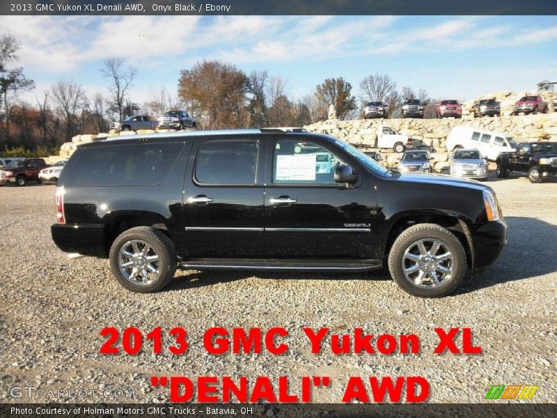 Onyx Black / Ebony 2013 GMC Yukon XL Denali AWD