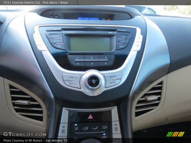 Red Allure / Beige 2011 Hyundai Elantra GLS
