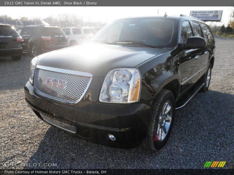 Onyx Black / Ebony 2013 GMC Yukon XL Denali AWD