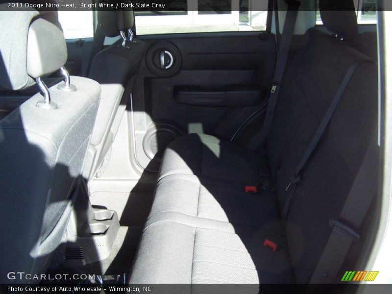 Bright White / Dark Slate Gray 2011 Dodge Nitro Heat