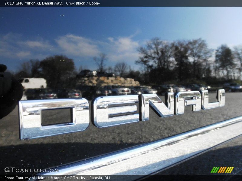 Onyx Black / Ebony 2013 GMC Yukon XL Denali AWD