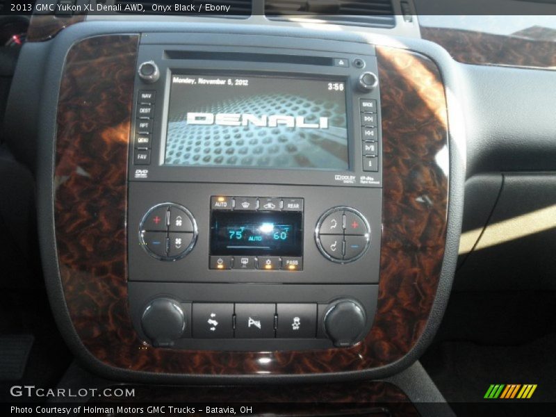 Onyx Black / Ebony 2013 GMC Yukon XL Denali AWD