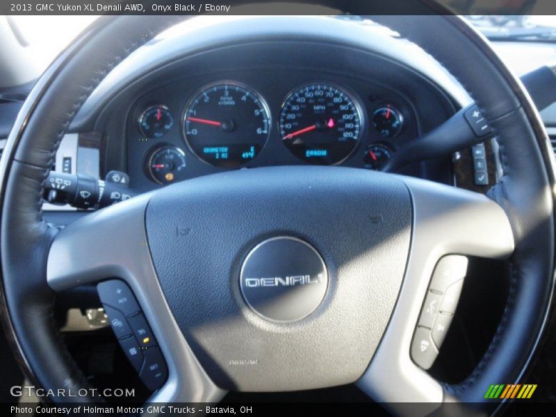 Onyx Black / Ebony 2013 GMC Yukon XL Denali AWD