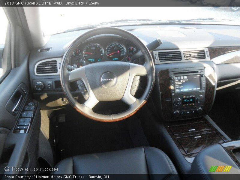 Onyx Black / Ebony 2013 GMC Yukon XL Denali AWD