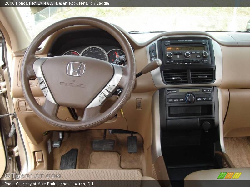 Desert Rock Metallic / Saddle 2006 Honda Pilot EX 4WD