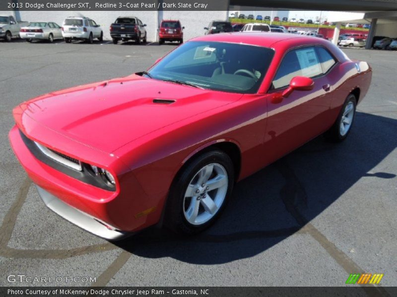 Redline 3-Coat Pearl / Dark Slate Gray 2013 Dodge Challenger SXT