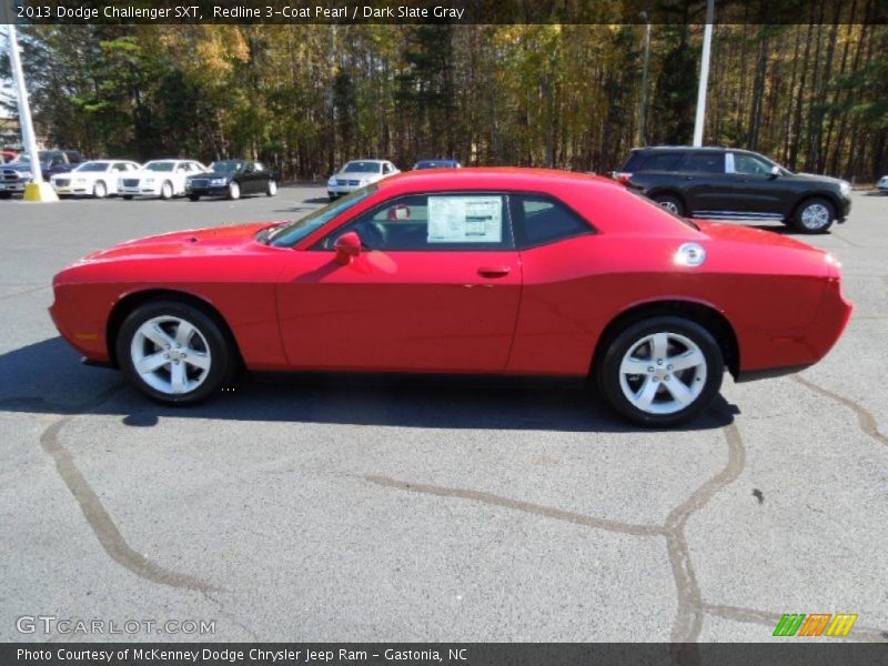 Redline 3-Coat Pearl / Dark Slate Gray 2013 Dodge Challenger SXT