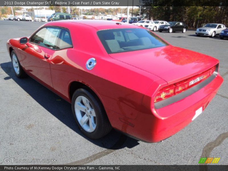 Redline 3-Coat Pearl / Dark Slate Gray 2013 Dodge Challenger SXT