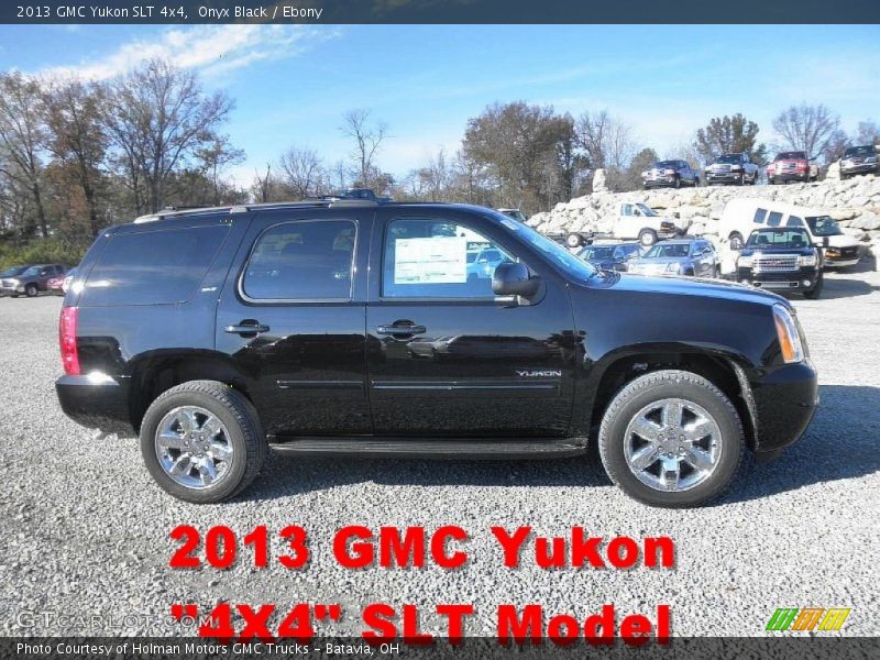 Onyx Black / Ebony 2013 GMC Yukon SLT 4x4