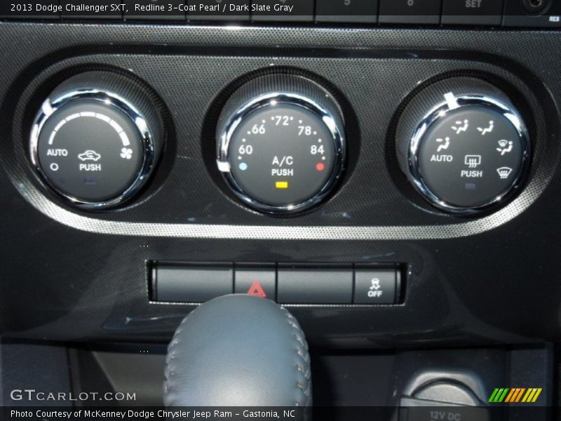 Controls of 2013 Challenger SXT