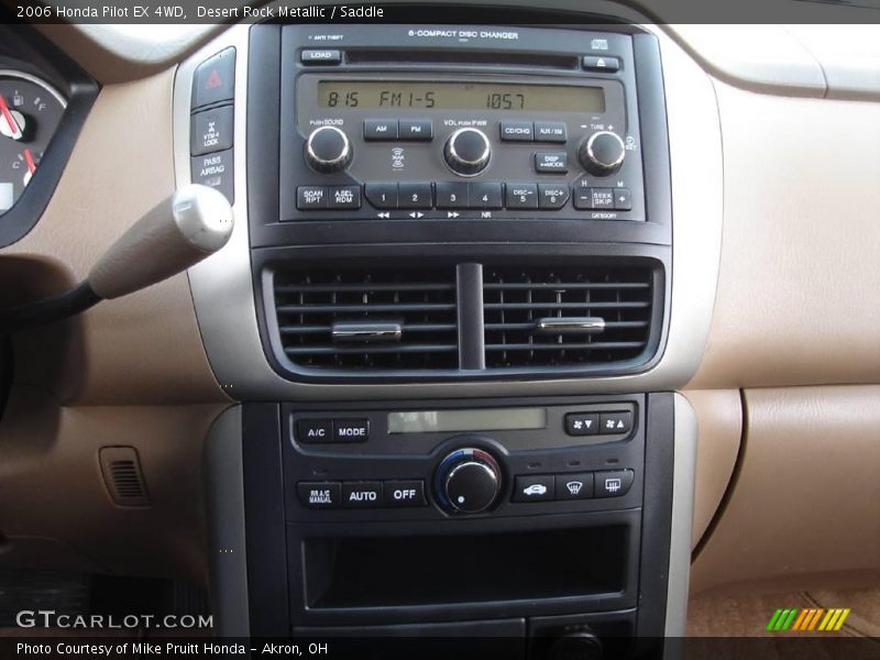 Desert Rock Metallic / Saddle 2006 Honda Pilot EX 4WD