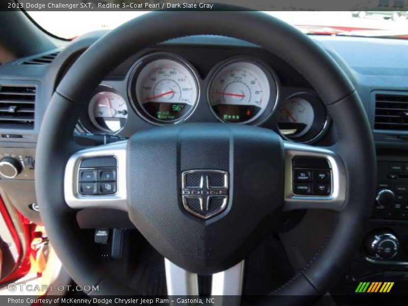 Redline 3-Coat Pearl / Dark Slate Gray 2013 Dodge Challenger SXT