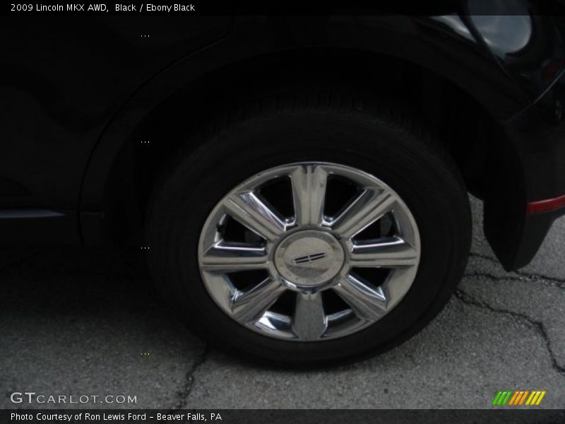 Black / Ebony Black 2009 Lincoln MKX AWD