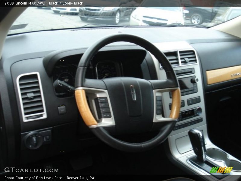 Black / Ebony Black 2009 Lincoln MKX AWD