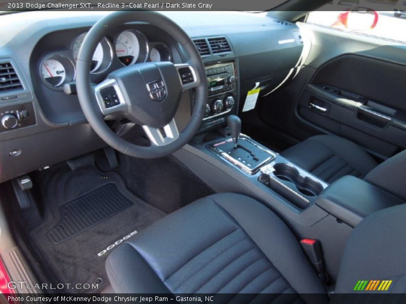 Dark Slate Gray Interior - 2013 Challenger SXT 