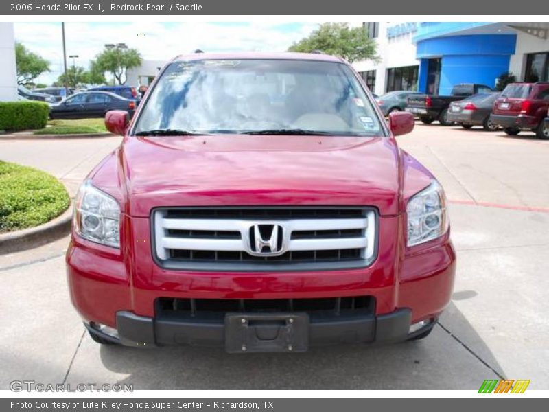 Redrock Pearl / Saddle 2006 Honda Pilot EX-L