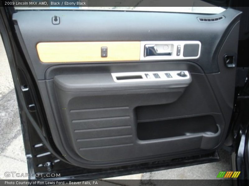 Black / Ebony Black 2009 Lincoln MKX AWD