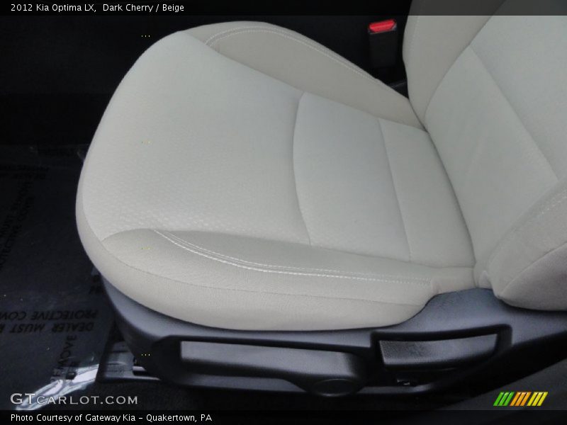 Dark Cherry / Beige 2012 Kia Optima LX