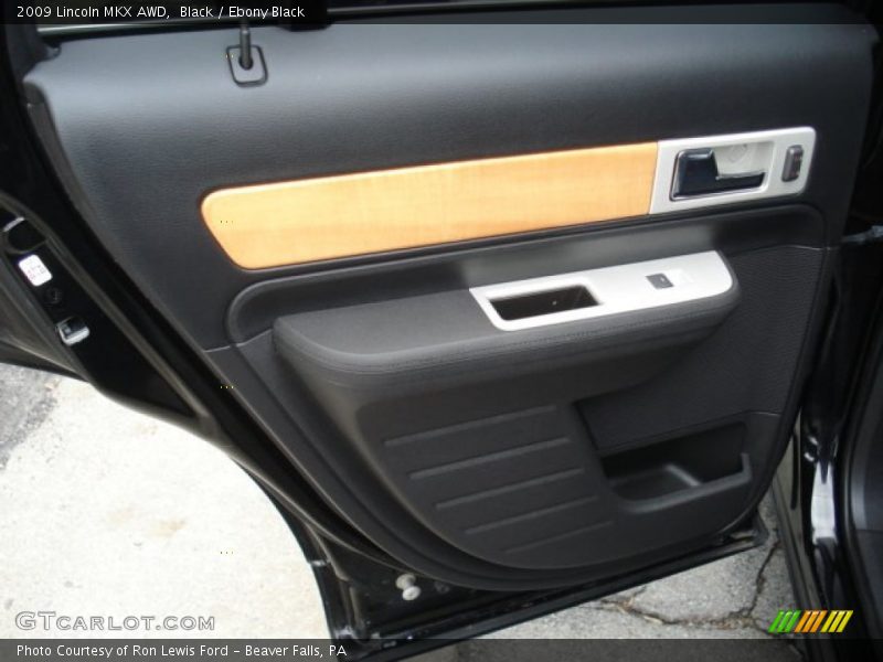 Black / Ebony Black 2009 Lincoln MKX AWD