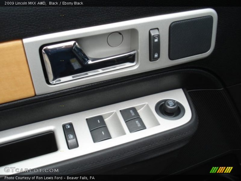 Black / Ebony Black 2009 Lincoln MKX AWD