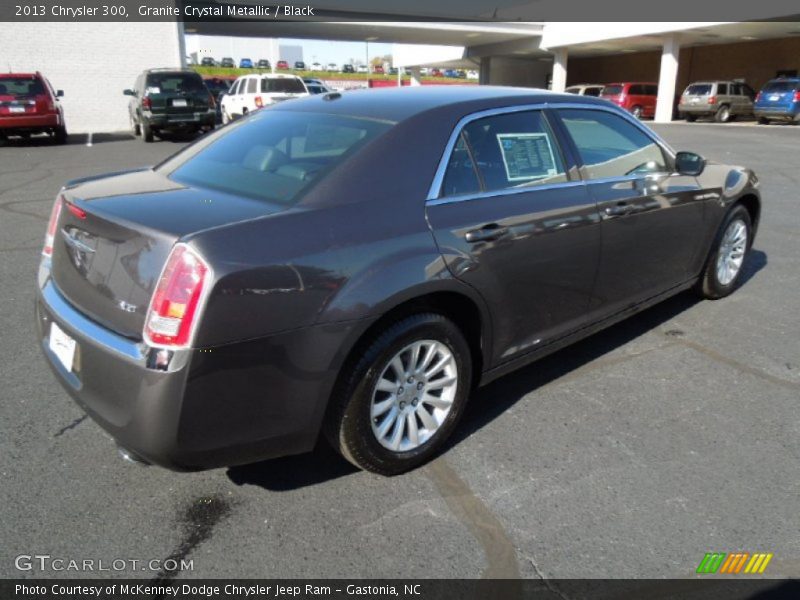 Granite Crystal Metallic / Black 2013 Chrysler 300