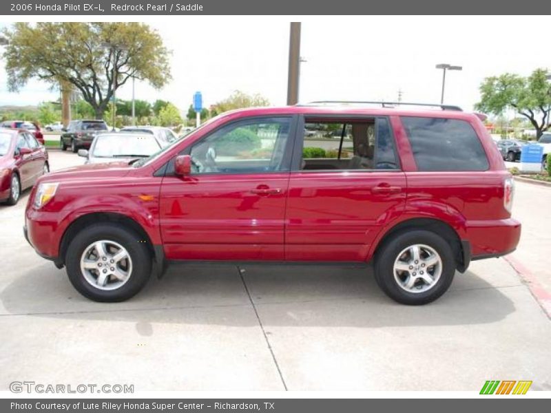 Redrock Pearl / Saddle 2006 Honda Pilot EX-L