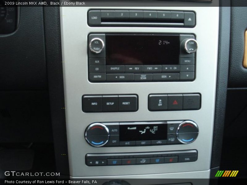 Black / Ebony Black 2009 Lincoln MKX AWD