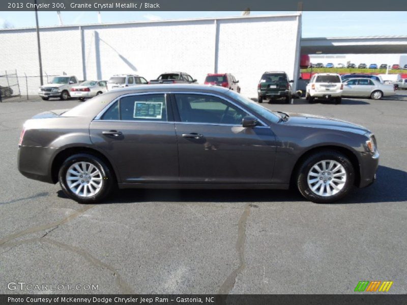 Granite Crystal Metallic / Black 2013 Chrysler 300