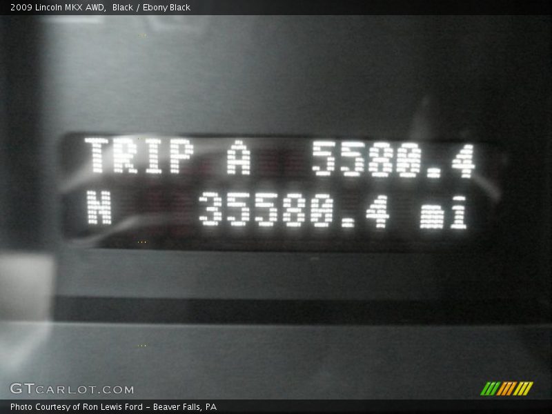 Black / Ebony Black 2009 Lincoln MKX AWD