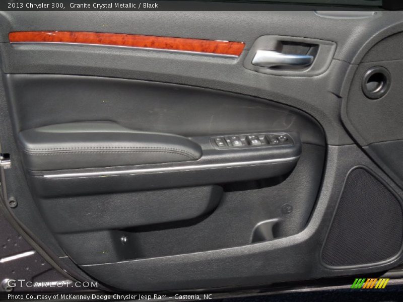 Granite Crystal Metallic / Black 2013 Chrysler 300