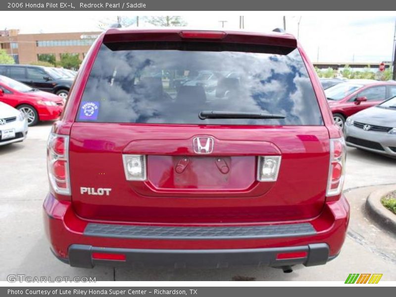 Redrock Pearl / Saddle 2006 Honda Pilot EX-L