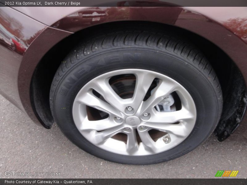 Dark Cherry / Beige 2012 Kia Optima LX