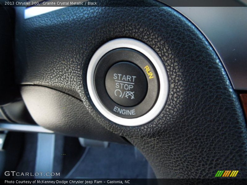 Granite Crystal Metallic / Black 2013 Chrysler 300