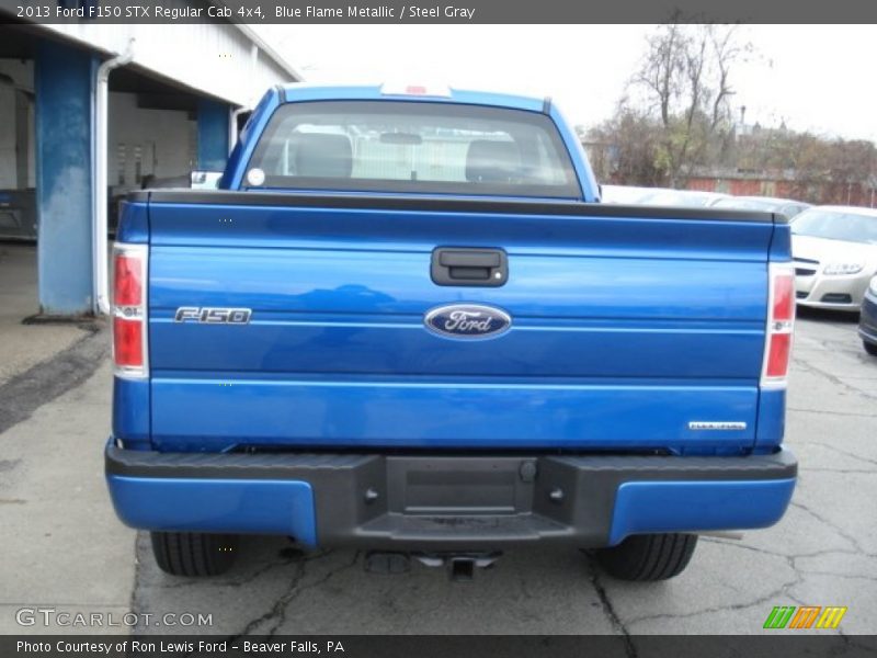 Blue Flame Metallic / Steel Gray 2013 Ford F150 STX Regular Cab 4x4