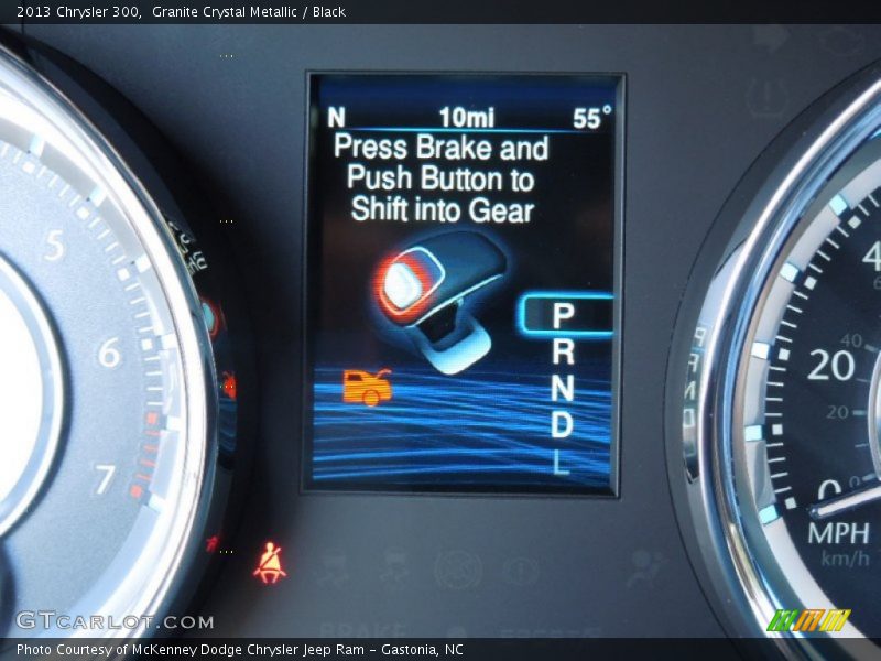 Granite Crystal Metallic / Black 2013 Chrysler 300