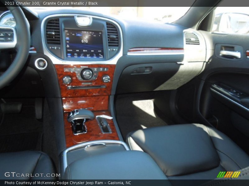 Granite Crystal Metallic / Black 2013 Chrysler 300