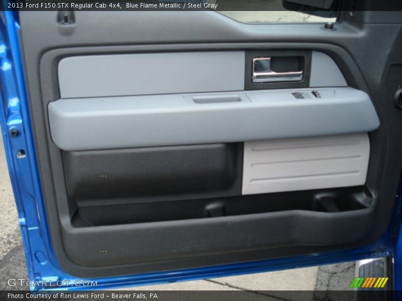 Blue Flame Metallic / Steel Gray 2013 Ford F150 STX Regular Cab 4x4